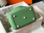 Fake Hermes Lindy bag 26cm in vert criquet - Image 7
