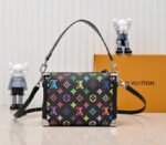 LV X TM Multicolored Side Trunk MM In Black - Image 3