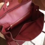 Bordeaux Color Top Designer-Inspired Hermes Birkin 35CM Fake - Image 3
