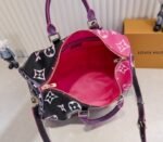LV Spring 2022 Keepall 45 Travel Bag In Midnight Fuchsia - Image 5