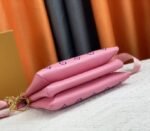 Louis Vuitton Coussin PM Bag In Pink And Purple With Jacquard Strap - Image 5