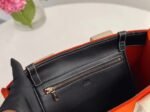Top Quality Fake Chloe Medium Woody Tote Bag In Orange Felt - Image 8