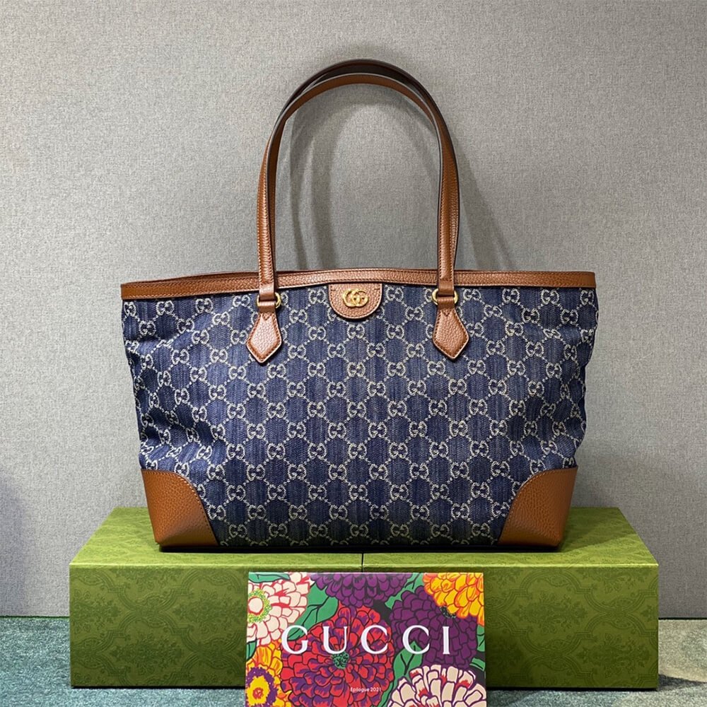 B264781B-B1A4-0143-D5D5-2BA89A0769E8.jpg Ophidia GG medium tote - Image 1