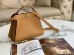 Top Quality Fake Fendi Peekaboo ISeeU Small Bag In Beige Calfskin - Image 6
