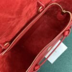Celine Belt Nano Bag Knockoff in Red - Image 11