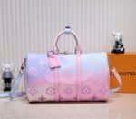 Louis Vuitton Spring 2022 Keepall 45 Luggage In Sunrise Pastel