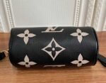 Louis Vuitton Monogram Empreinte Papillon BB Bag In Black And Beige - Image 3