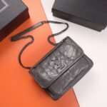 Replica Saint Laurent Niki Medium Chain Bag Dark Grey - Image 4