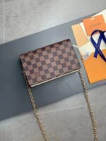 Vavin Chain Wallet NM Damier with Leather - Image 2
