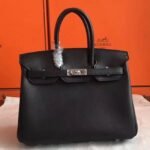 Black Imitation Luxury Hermes Birkin 30cm Purse