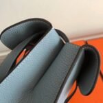 Blue Lin Copy Hermes Halzan Stylish Crossbody Bag - Image 7