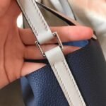 Bicolor sapphire replica Hermes Picotin Lock 22cm handbag - Image 2