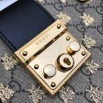 GG Padlock small GG bees shoulder bag - Image 5