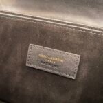 ELISE SHOULDER BAG IN ALLIGATOR-EMBOSSED PATENT LEATHER - Image 3