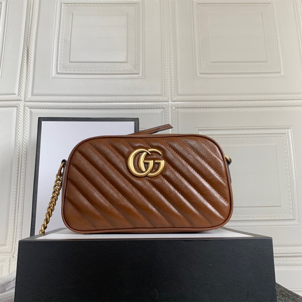 B4EB2B76-D181-848B-05A8-A9A760AD71B8.jpg GG Marmont small matelasse shoulder bag - Image 1