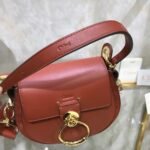Top Quality Fake Chloe Small Tess Shoulder Bag In Caramel Calfskin - Image 7