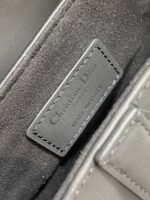 Dior Saddle Bag Fake in Gray Grained Calfskin - Image 2