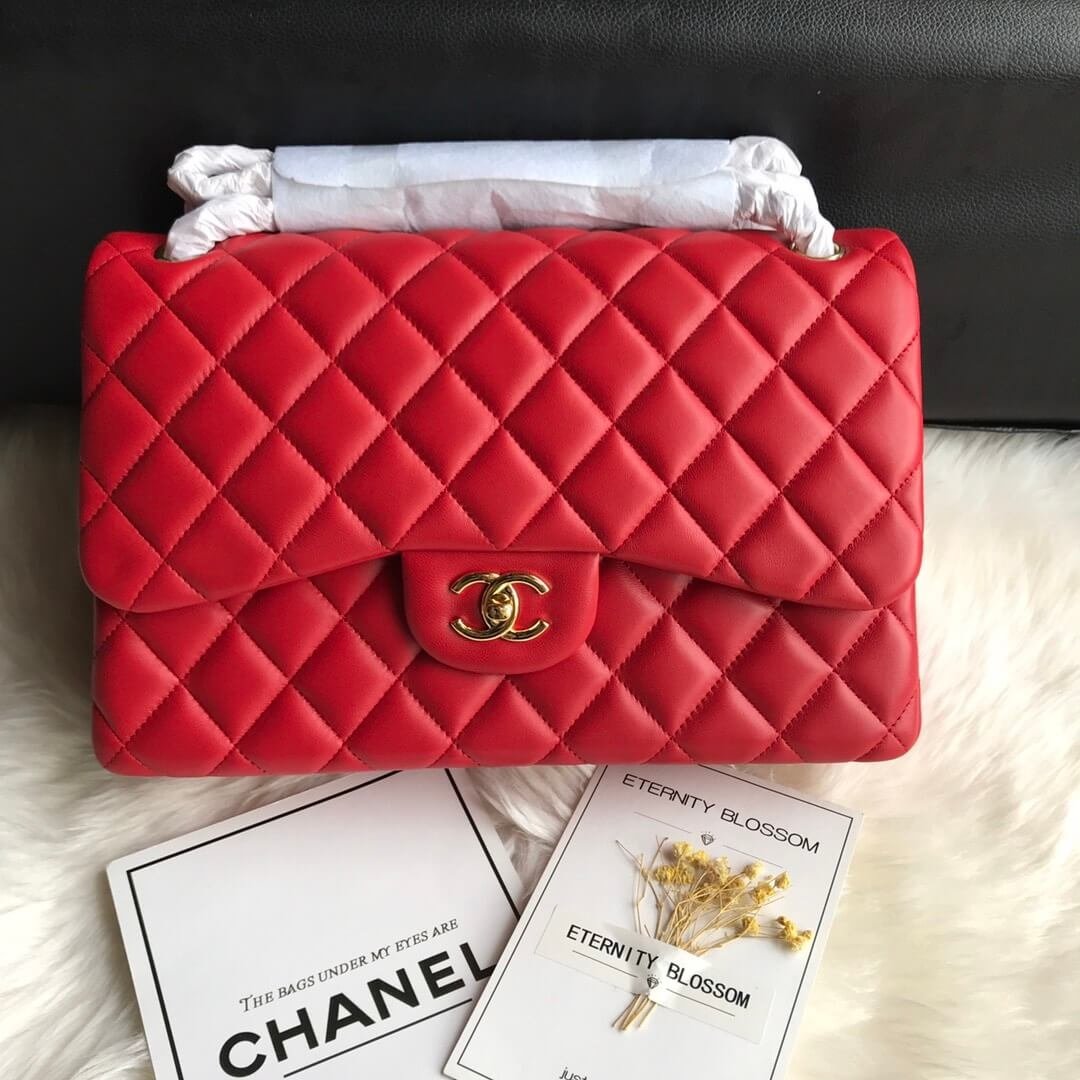 B5088296-96DA-6976-8F04-E6557DDD6378.jpg CHANEL LARGE CLASSIC HANDBAG(High-end grade) - Image 1