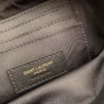 BECKY DOUBLE-ZIP POUCH IN QUILTED MATTE LEATHER - Image 9