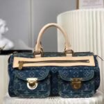 Louis Vuitton Monogram Denim Neo Speedy Blue