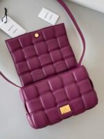 Top Quality Imitation Bottega Veneta Padded Cassette Bag In Cinnabar - Image 9