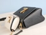 Louis Vuitton Epi Leather Twist MM And Twisty Bag In Black And White - Image 5
