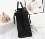 Louis Vuitton Monogram Empreinte Giant Onthego GM Tote In Black - Image 3