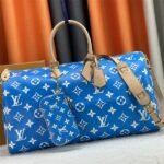 Louis Vuitton Speedy P9 Bandouliere 50 Bag In Blue