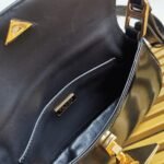 Prada Shoulder Bag Fake in Black - Image 7