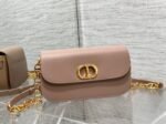Dior 30 Montaigne Avenue Bag Fake in Heritage Pink Box Calfskin - Image 8