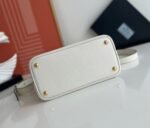 White Prada Double Mini Bag Replica - Image 7