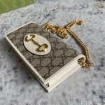 Gucci Horse Buckle 1955 Chain Wallet - Image 2