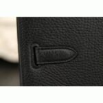 Black Calf Leather Replica Top Hermes Kelly Depeche 38cm Professional Briefcase - Image 5