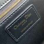 Dior 30 Montaigne Medium Bag Replica in Black Box Calfskin - Image 3