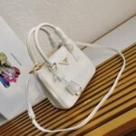 White Prada Mini Galleria Bag Fake - Image 2