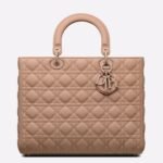 Dior Lady Dior Large Bag Knockoff in Blush