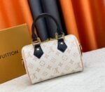 Louis Vuitton Monogram Dune Canvas Speedy 20 Handbag With Jacquard Strap - Image 2