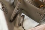 Hermes Kelly Mini II Bag Replica in Taupe Grey - Image 4