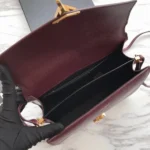 Fake Saint Laurent Cassandra Medium Bag Bordeaux - Image 2