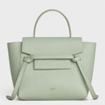 Celine Belt Nano Bag Imitation in Vert D eau
