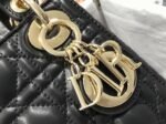 Dior Lady Dior Mini Bag Knockoff in Black - Image 8