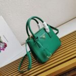 Green Prada Mini Galleria Bag Knockoff - Image 8