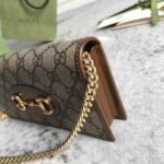 Gucci Horse Buckle 1955 Chain Wallet - Image 2