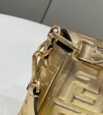 Top Quality Replica Fendi Large Baguette Bag In Gold FF - Image 2