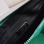 Prada Triangle Shoulder Bag Knockoff in Green - Image 8