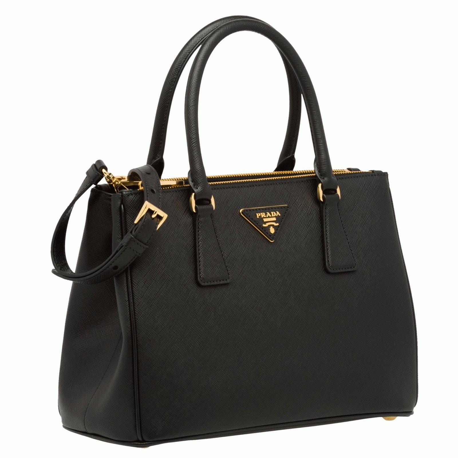 B9B00308-93B6-C3CC-718C-72105C5DB969.jpg Prada Galleria Medium Bag Replica in Black - Image 1