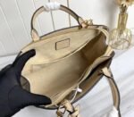 Louis Vuitton Bicolor Monogram Empreinte Leather Petit Palais Handbag In Tourterelle Gray And Cream - Image 5