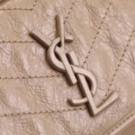 Fake Saint Laurent Niki Medium Chain Bag Beige - Image 6