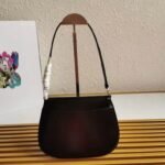 Black Prada Cleo Flap Bag Top Replica - Image 8