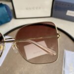 Gradient GG Metal & Acetate Butterfly Sunglasses - Image 4